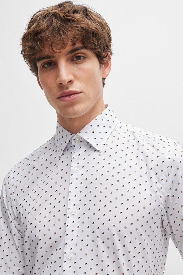 ΠΟΥΚΑΜΙΣΟ BOSS - 100 ΛΕΥΚΟ